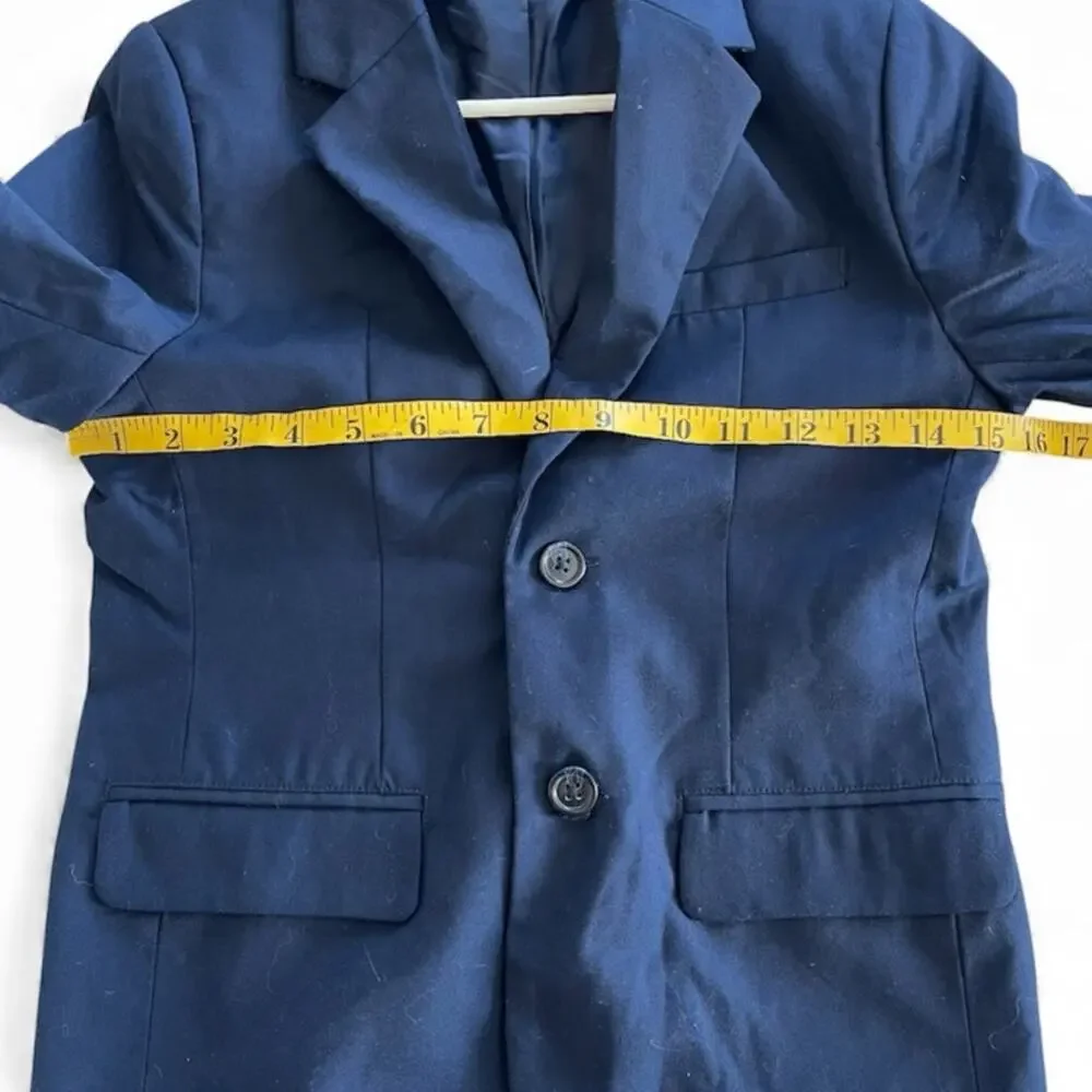 Children's Place Navy Blue Blazer Suit‎ Jacket Boys Size 8